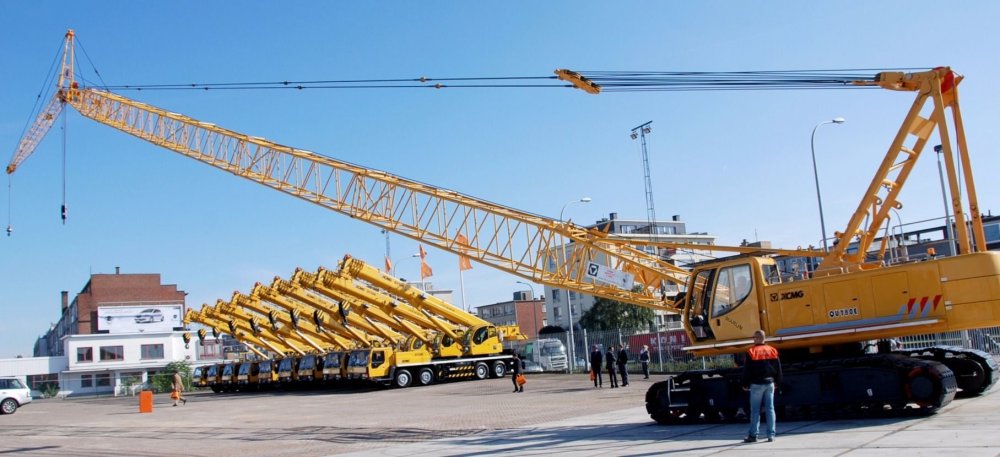 Аренда гусеничного крана 80 т — XCMG QUY80