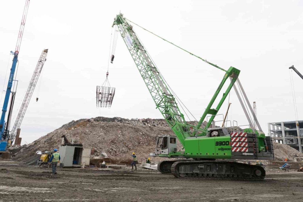 Аренда гусеничного крана Sennebogen 3300